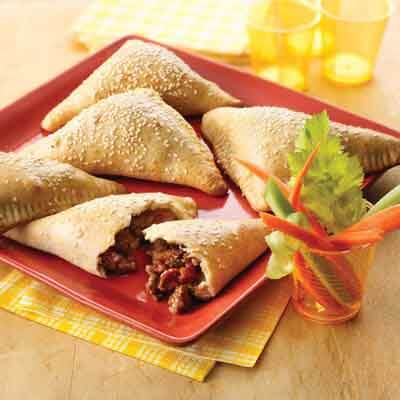 BBQ Beef & Bacon Turnovers