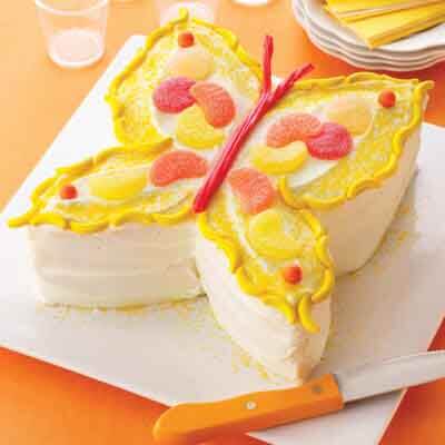 Spring Cake - Easy Easter Recipe - The Domestic Diva
