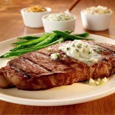 Steak with Savory Butters