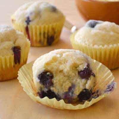 Sparkling Blueberry Muffins