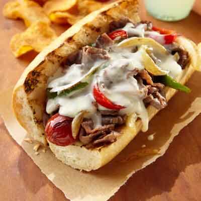 Cheesesteak Hot Dogs - Sugar Dish Me