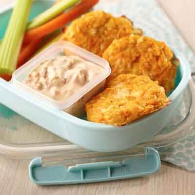 Sweet Potato Cakes with Chipotle Ranch Dip
