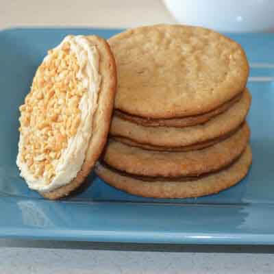 Honey Roasted Peanut Butter Cookies