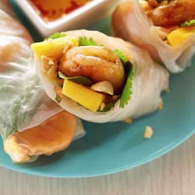 Mango & Shrimp Spring Rolls