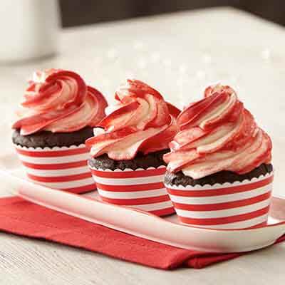 Peppermint Swirl Cupcakes