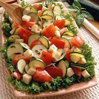Fresh Herb Tomato-Jack Salad