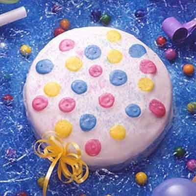 Candy 'n Balloon Birthday Cake