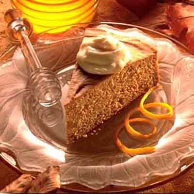Honey Spice Cake with Orange Cream