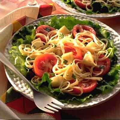 Tomato Basil Salad with Mozzarella