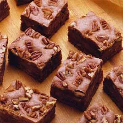 Nutty Caramel Layer Brownies