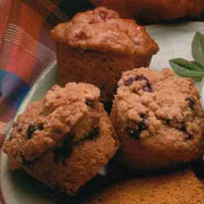 Sugar-Topped Blueberry Muffins