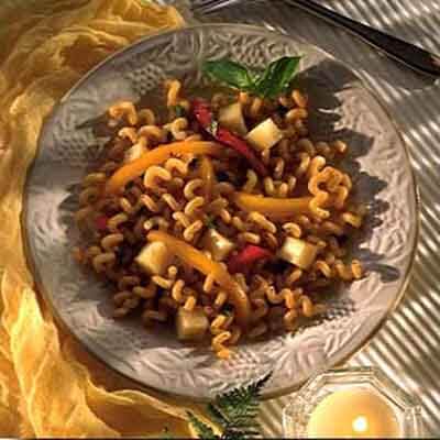 Fusilli with Sweet Peppers