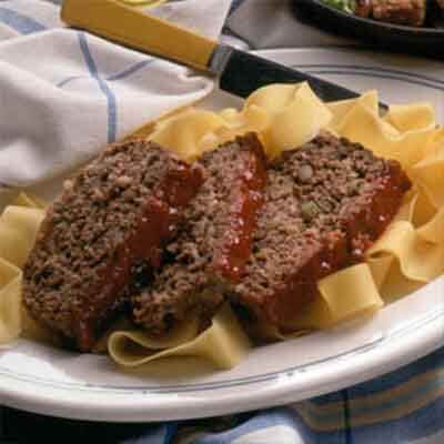 Beefy Bulgur Meatloaf