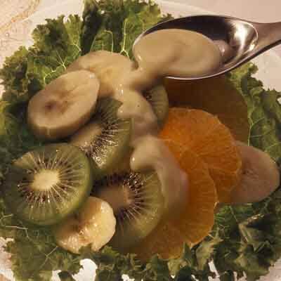 Winter Fruit Salad With Honey Orange Dressing