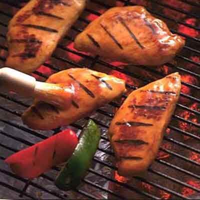 Plum Barbecued Chicken