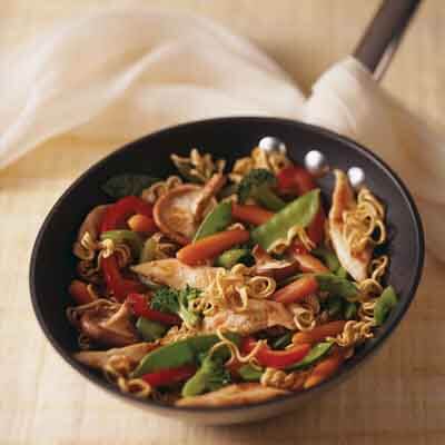 Asian Noodle Chicken Stir-Fry  