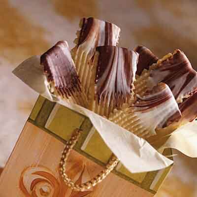 Chocolate-Dipped Citrus Ribbons Image 