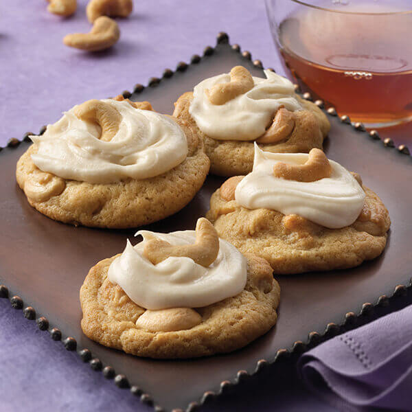 Brown Sugar Cashew Cookies