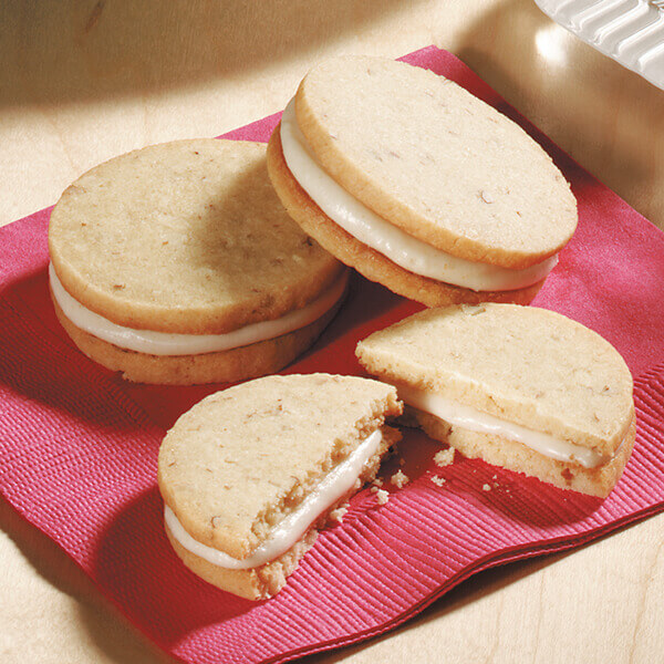 Browned Butter Cream Sandwich Cookies