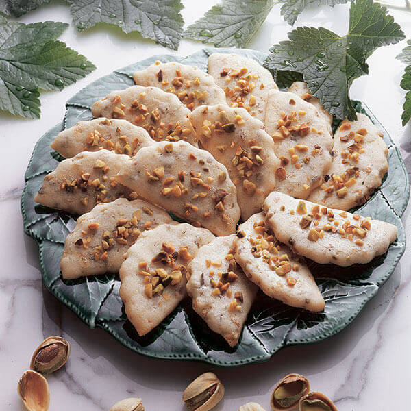 Buttery Pistachio Cookies