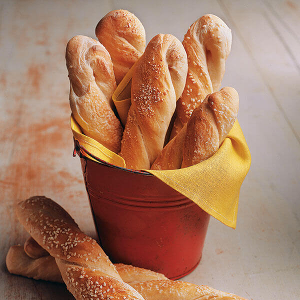 Chewy Sourdough Breadsticks