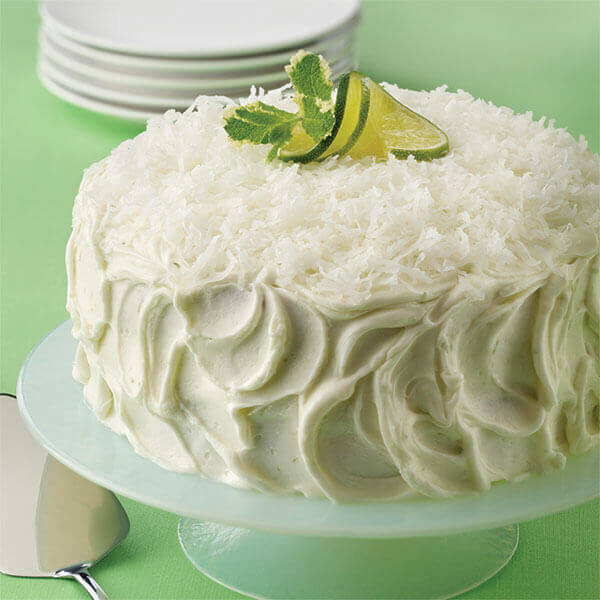 Coconut Lime Layer Cake