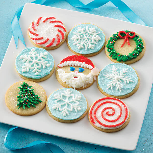 Christmas Circle Cookies