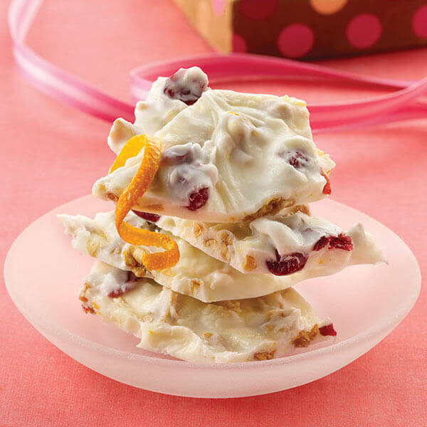 Candied Almond Cranberry Bark