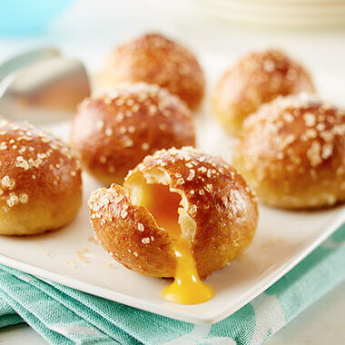 Cheese-Stuffed Pretzel Buns – Who Could Ask for More? | Land O'Lakes