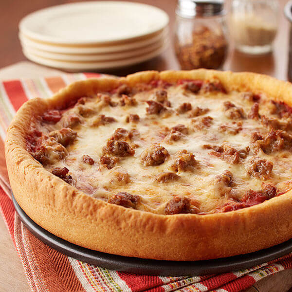 Chicago style online pizza