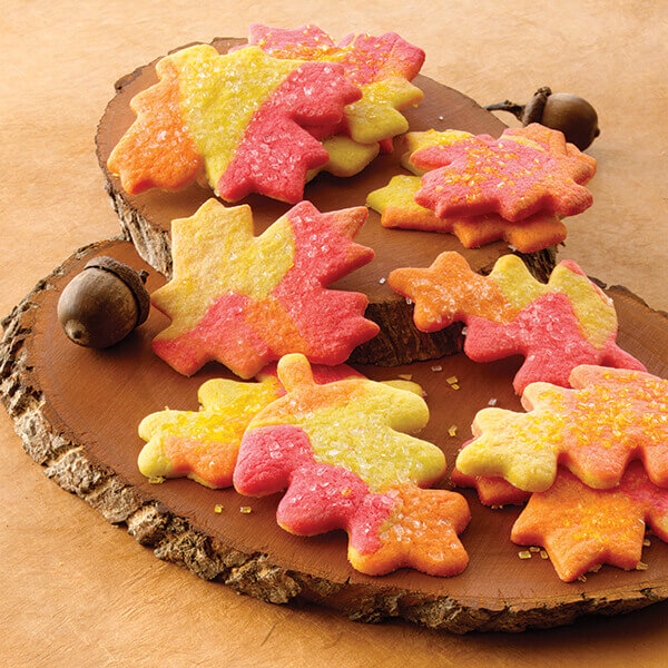 Fall Leaves Sugar Cookies