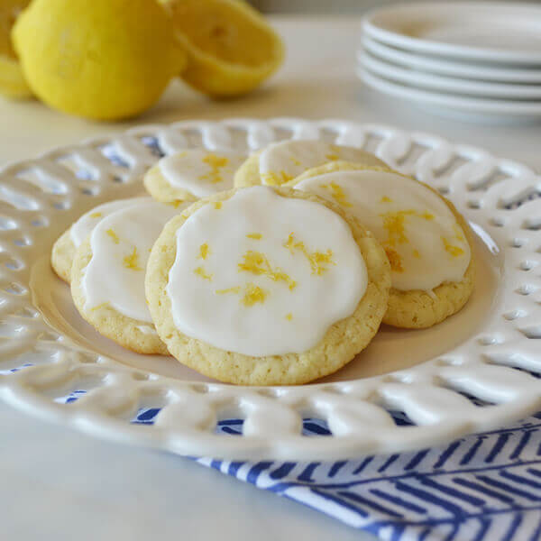 Frosted Lemon Cookies