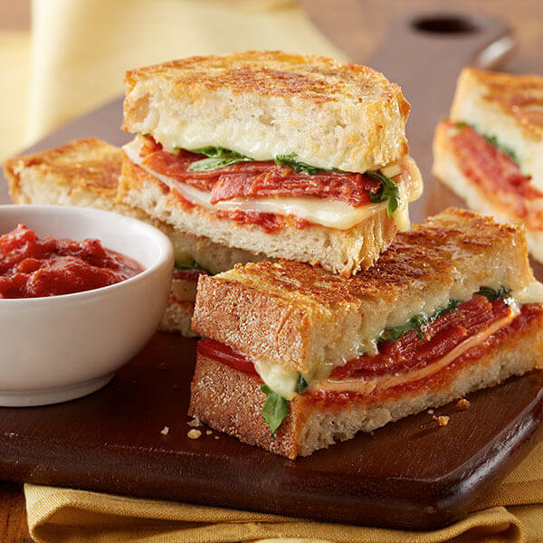 Grilled Cheese Pizza Sandwich