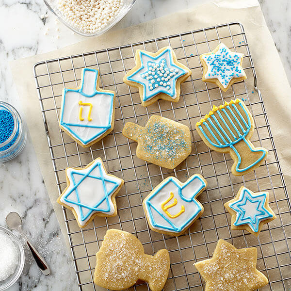 Hanukkah Cut-Out Cookies