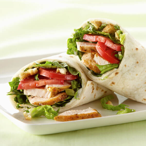 Italian Chicken Wraps