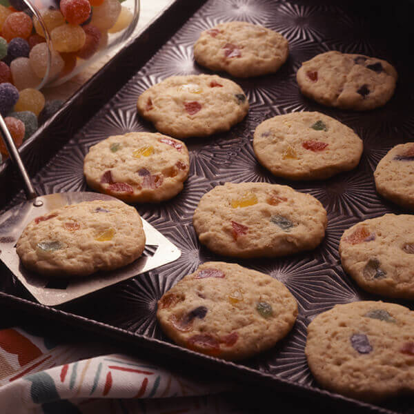 Oatmeal Gumdrop Cookies