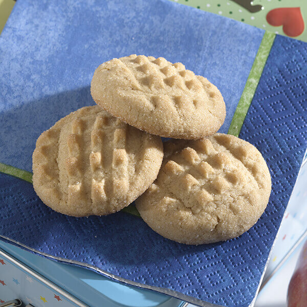 Peanut Butter Cookies (Gluten-Free Recipe)