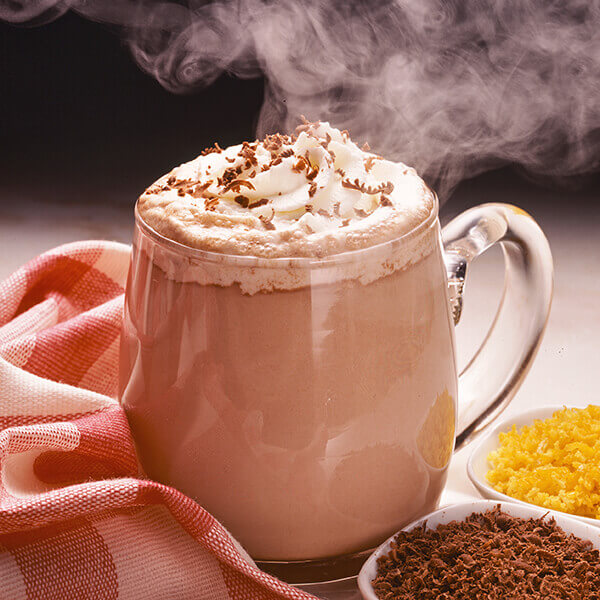 Hot chocolate 2025 and milk recipe