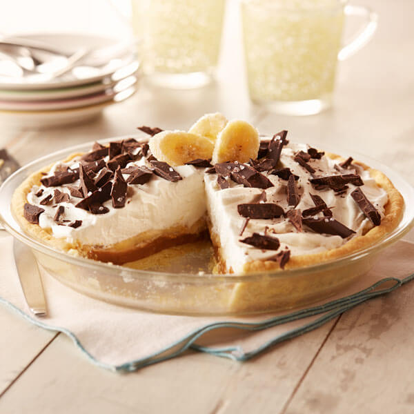 Banoffee Pie with Salted Chocolate
