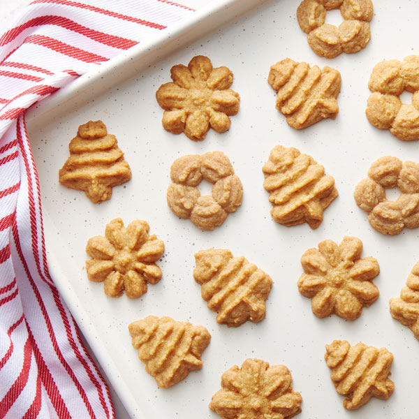 Cinnamon Graham Spritz Cookies Recipe Land O’Lakes