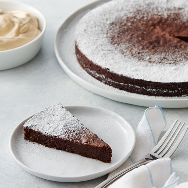 Flourless Chocolate Cake Recipe - Brown Eyed Baker