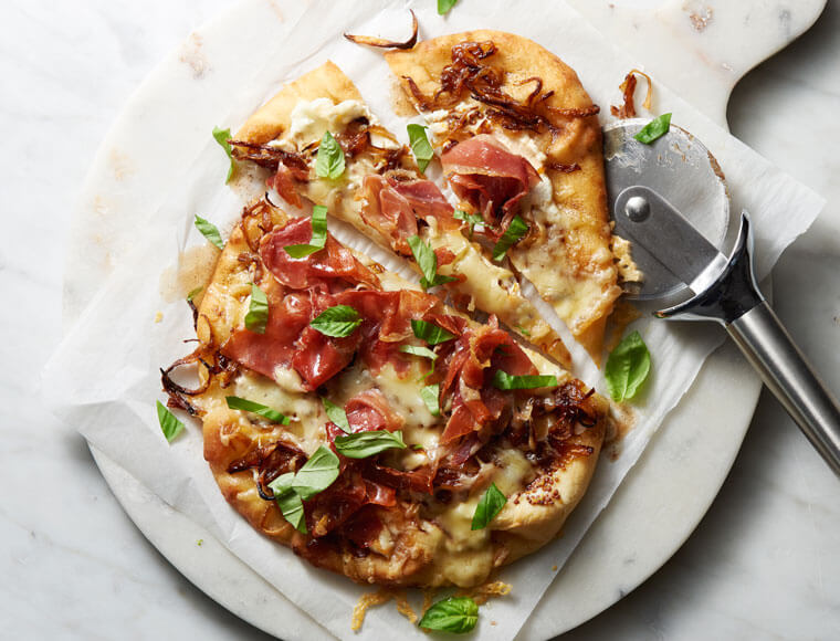 Caramelized Onion and Browned Butter Ricotta Pizza Recipe | Land O’Lakes