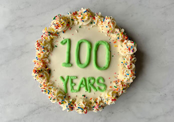 Happy 100th Birthday Cake | Graceful Cake Creations | Flickr