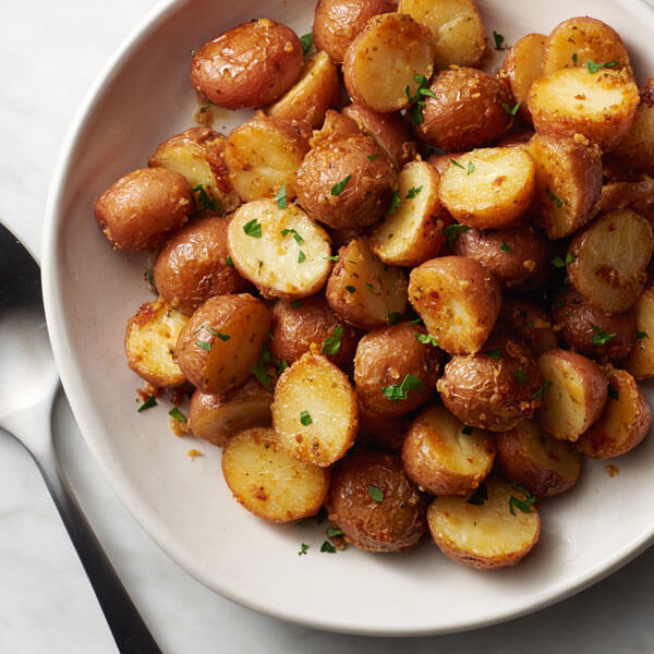 Garlic roasted outlet red potatoes