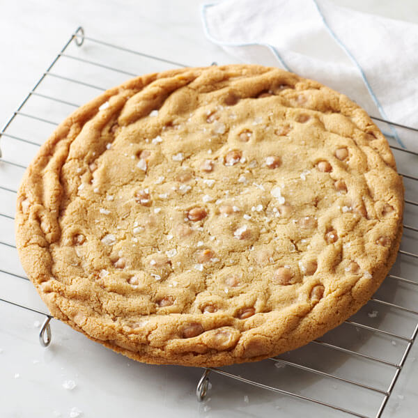 Shareable Salted Caramel Cookie