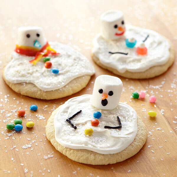 Sunny Day Snowman Cookies