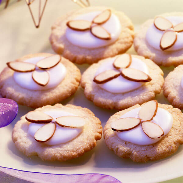 Almond Glazed Sugar Cookies