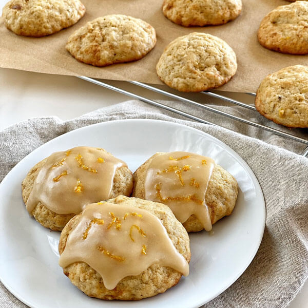 Frosted Banana Cookies