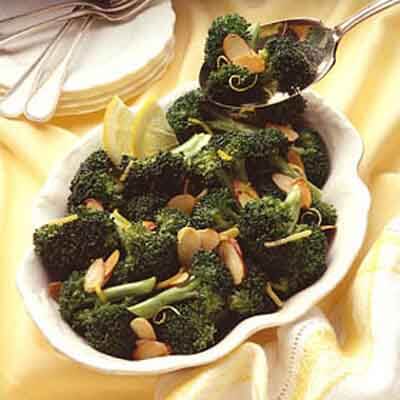 Lemon Broccoli Amandine