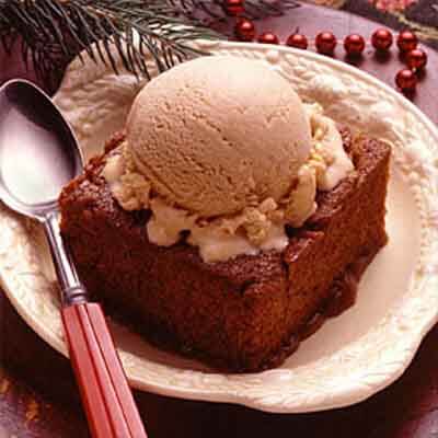 Gingerbread Pudding Cake